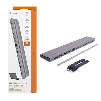 Amazon.co.jp: HyperDrive 13in1 ノートパソコン用 ドッキング